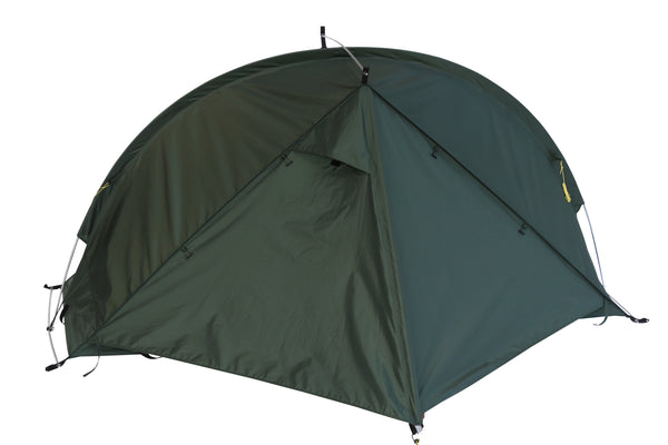 RhinoWolf 2.0 : 4 Seasons, Polyester Tent, Down blanket