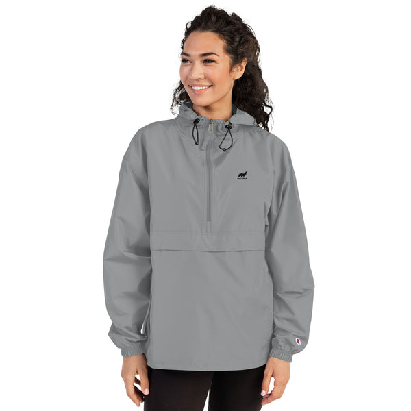 RhinoWolf Embroidered Champion Packable Jacket