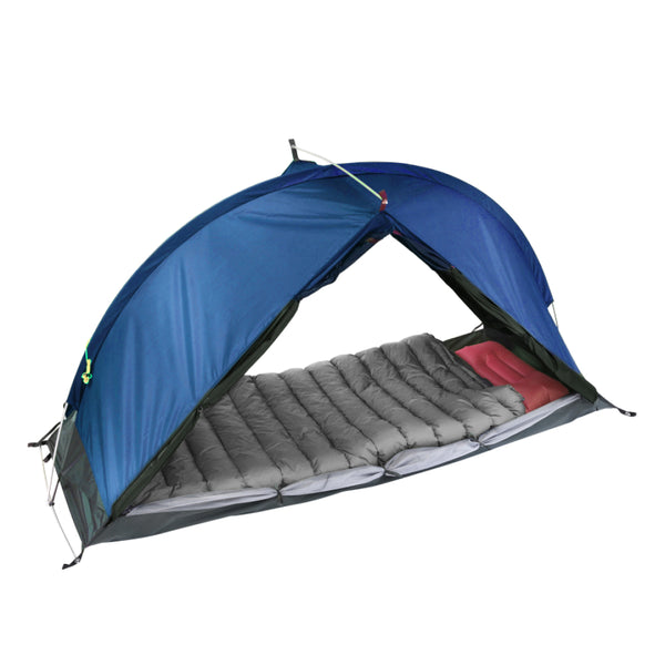 RhinoWolf 2.0 : 4 Seasons , Polyester Tent, Vegan blanket